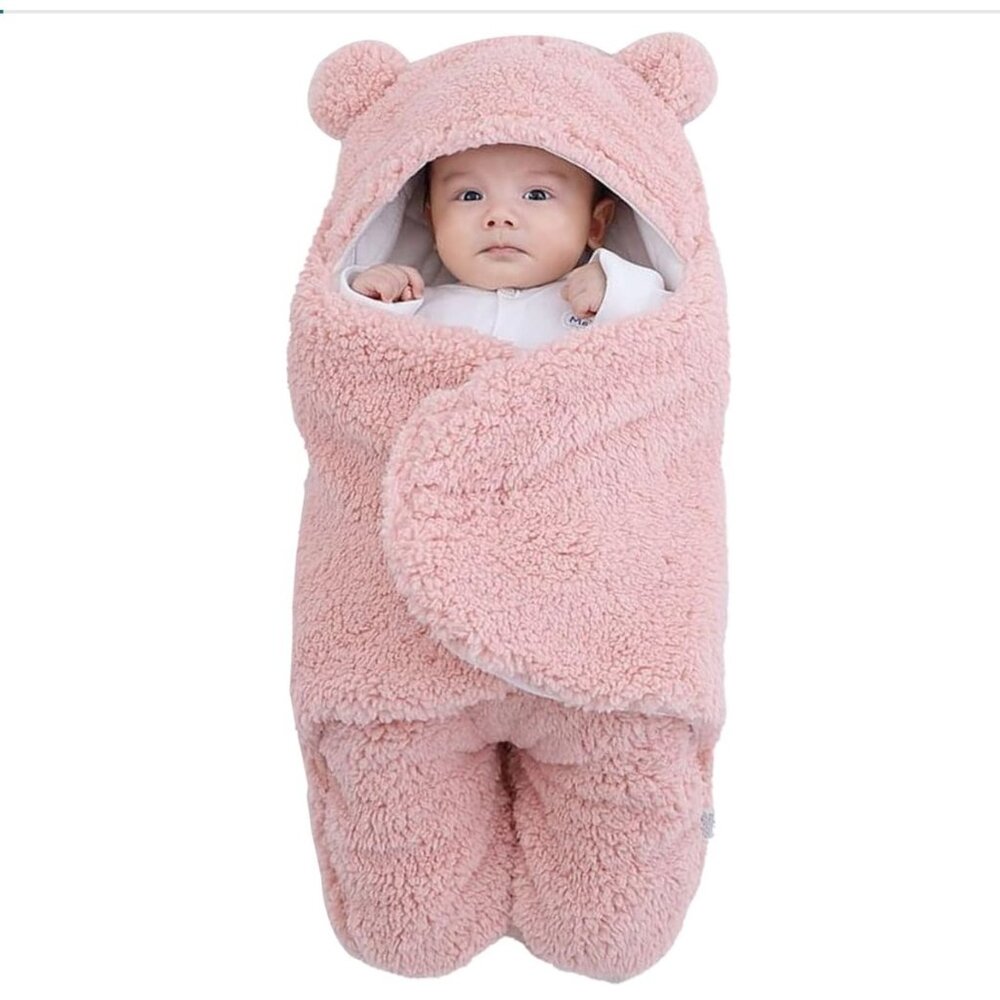 Baby Girl, Baby Swaddle Blanket for Strollers & Walks